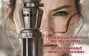 The Force Awakens: Rey as feminist myth